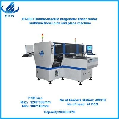 Machine de sélection et de placement SMT à affichage LED