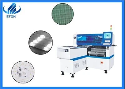 La machine SMT P&P s'applique à la lentille LED