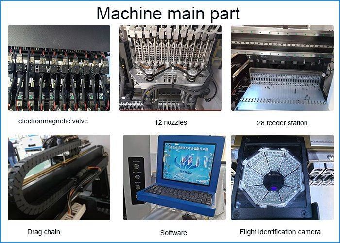 45000cph Multifunctional Led Chip Mounter