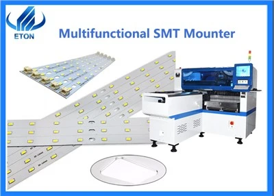 Monteur SMT à 12 têtes pour tube LED à module unique