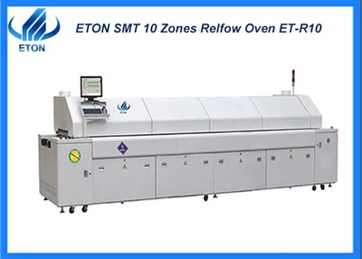Courroie de convoyeur de 700 m de largeur CSP BGA 0201 Composants Reflow Oven Machine