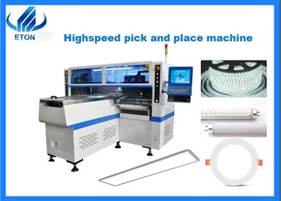 Machine de montage de puces SMT pour tube/bande LED